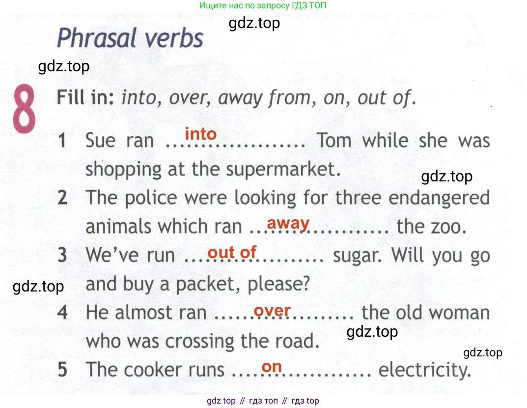 ГДЗ Английский язык (english), 10 класс Рабочая тетрадь (workbook), авторы: Афанасьева Ольга Васильевна (Afanasyeva Olga), Дули Дженни (Dooley Jenny), Михеева Ирина Владимировна (Mikheeva Irina), Оби Боб (Obee Bob), Эванс Вирджиния (Evans Virginia), издательство Просвещение, Москва, 2019, красного цвета, страница 31, номер 8, Решение 2