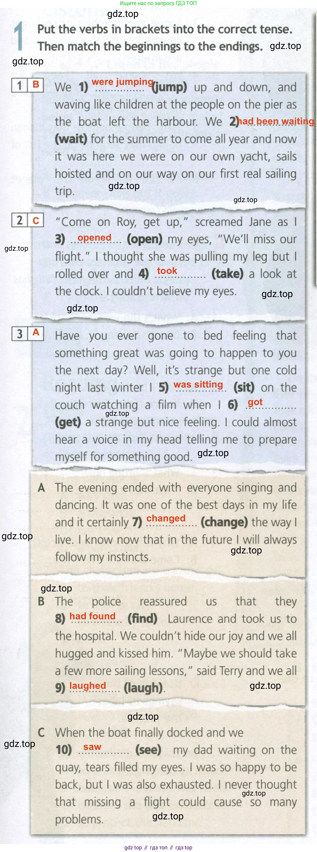 ГДЗ Английский язык (english), 10 класс Рабочая тетрадь (workbook), авторы: Афанасьева Ольга Васильевна (Afanasyeva Olga), Дули Дженни (Dooley Jenny), Михеева Ирина Владимировна (Mikheeva Irina), Оби Боб (Obee Bob), Эванс Вирджиния (Evans Virginia), издательство Просвещение, Москва, 2019, красного цвета, страница 41, номер 1, Решение 2