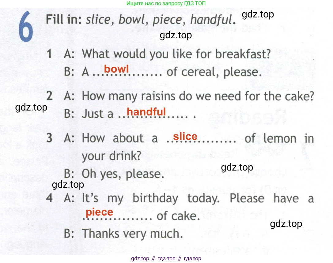 ГДЗ Английский язык (english), 10 класс Рабочая тетрадь (workbook), авторы: Афанасьева Ольга Васильевна (Afanasyeva Olga), Дули Дженни (Dooley Jenny), Михеева Ирина Владимировна (Mikheeva Irina), Оби Боб (Obee Bob), Эванс Вирджиния (Evans Virginia), издательство Просвещение, Москва, 2019, красного цвета, страница 44, номер 6, Решение 2