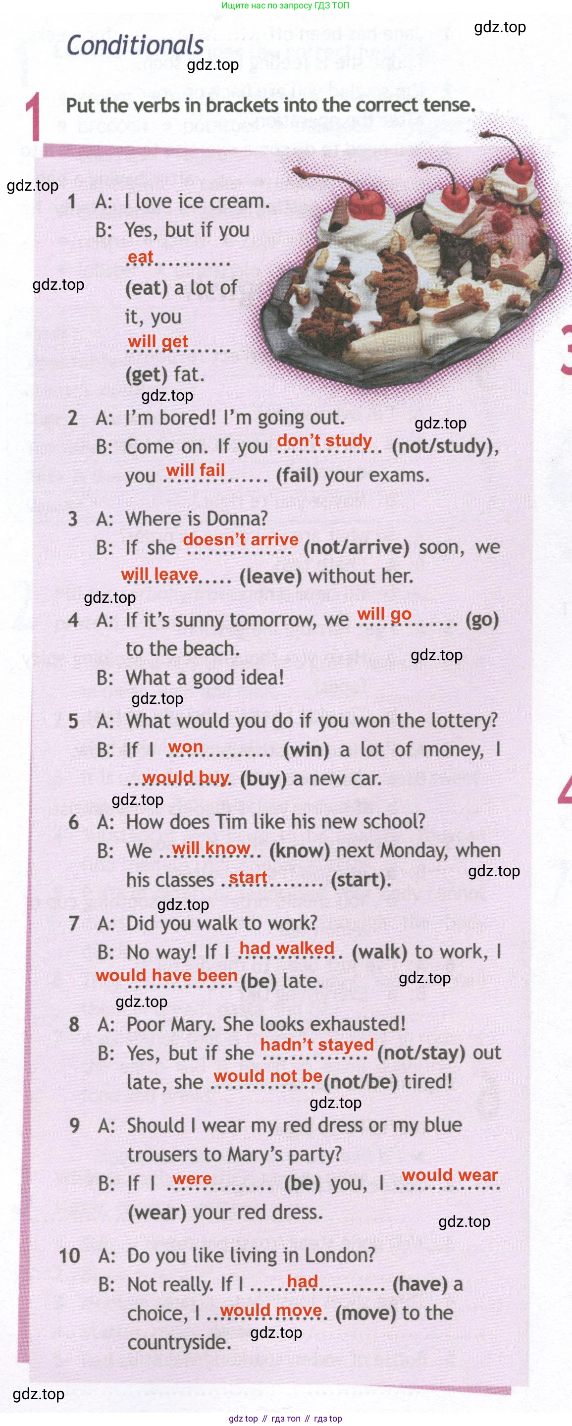 ГДЗ Английский язык (english), 10 класс Рабочая тетрадь (workbook), авторы: Афанасьева Ольга Васильевна (Afanasyeva Olga), Дули Дженни (Dooley Jenny), Михеева Ирина Владимировна (Mikheeva Irina), Оби Боб (Obee Bob), Эванс Вирджиния (Evans Virginia), издательство Просвещение, Москва, 2019, красного цвета, страница 46, номер 1, Решение 2