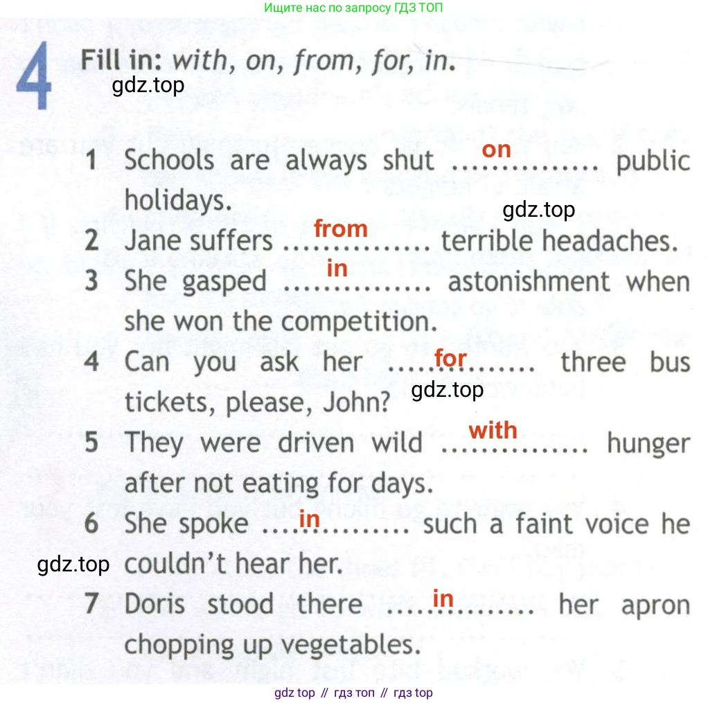 ГДЗ Английский язык (english), 10 класс Рабочая тетрадь (workbook), авторы: Афанасьева Ольга Васильевна (Afanasyeva Olga), Дули Дженни (Dooley Jenny), Михеева Ирина Владимировна (Mikheeva Irina), Оби Боб (Obee Bob), Эванс Вирджиния (Evans Virginia), издательство Просвещение, Москва, 2019, красного цвета, страница 48, номер 4, Решение 2