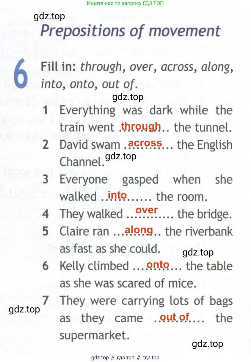 ГДЗ Английский язык (english), 10 класс Рабочая тетрадь (workbook), авторы: Афанасьева Ольга Васильевна (Afanasyeva Olga), Дули Дженни (Dooley Jenny), Михеева Ирина Владимировна (Mikheeva Irina), Оби Боб (Obee Bob), Эванс Вирджиния (Evans Virginia), издательство Просвещение, Москва, 2019, красного цвета, страница 56, номер 6, Решение 2