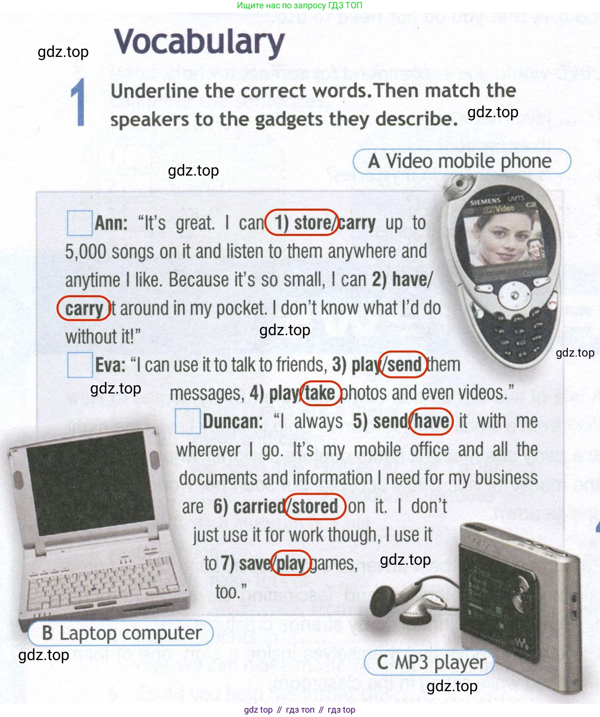 ГДЗ Английский язык (english), 10 класс Рабочая тетрадь (workbook), авторы: Афанасьева Ольга Васильевна (Afanasyeva Olga), Дули Дженни (Dooley Jenny), Михеева Ирина Владимировна (Mikheeva Irina), Оби Боб (Obee Bob), Эванс Вирджиния (Evans Virginia), издательство Просвещение, Москва, 2019, красного цвета, страница 60, номер 1, Решение 2