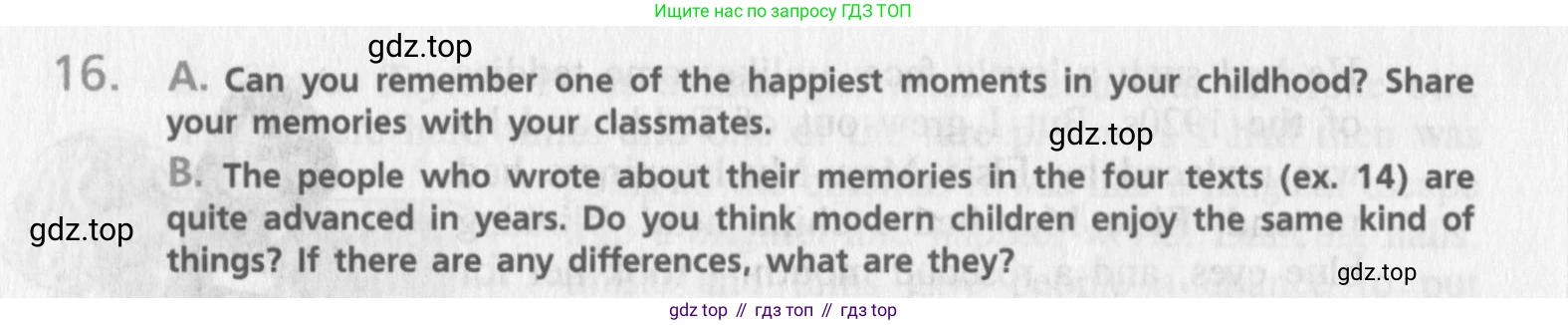 Английский язык (english), 10 класс Учебник (Student's book), авторы: Афанасьева Ольга Васильевна (Afanasyeva Olga), Михеева Ирина Владимировна (Mikheeva Irina), издательство Просвещение, Москва, 2014, белого цвета, страница 158, номер 16, Условие