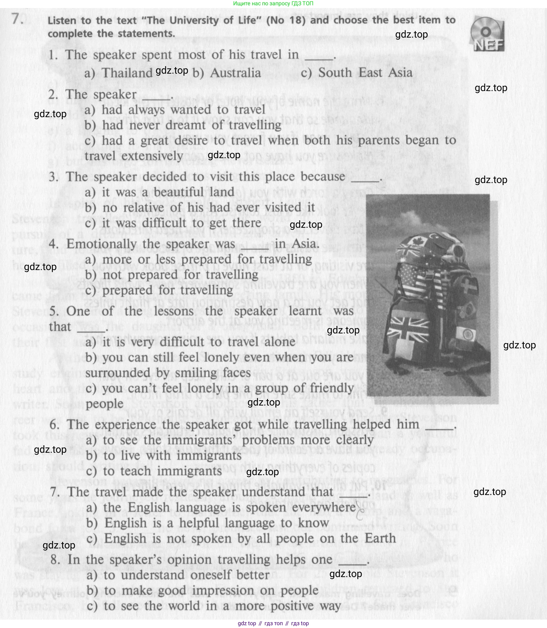 Английский язык (english), 10 класс Учебник (Student's book), авторы: Афанасьева Ольга Васильевна (Afanasyeva Olga), Михеева Ирина Владимировна (Mikheeva Irina), издательство Просвещение, Москва, 2014, белого цвета, страница 151, номер 7, Условие
