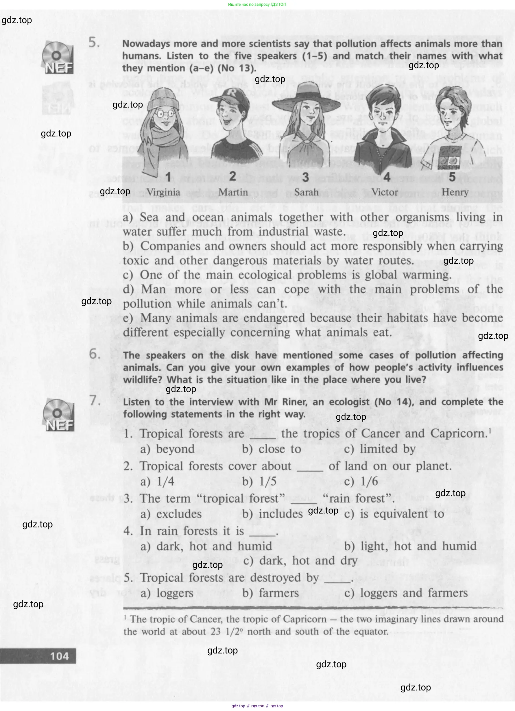 Английский язык (english), 10 класс Учебник (Student's book), авторы: Афанасьева Ольга Васильевна (Afanasyeva Olga), Михеева Ирина Владимировна (Mikheeva Irina), издательство Просвещение, Москва, 2014, белого цвета, страница 106