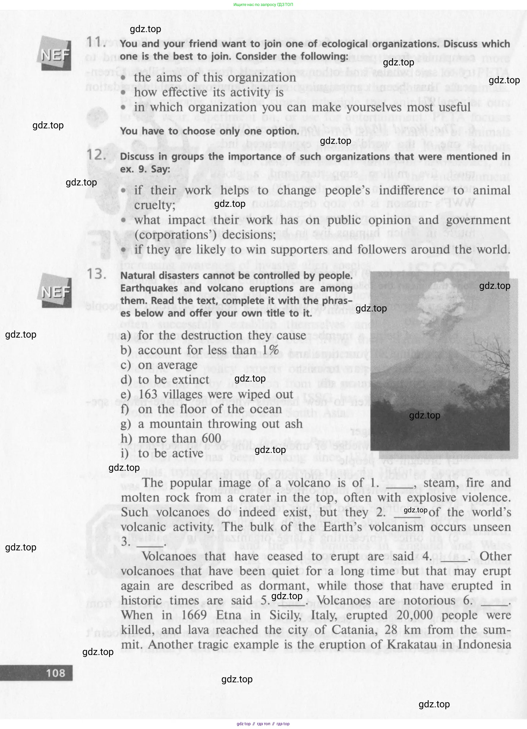 Английский язык (english), 10 класс Учебник (Student's book), авторы: Афанасьева Ольга Васильевна (Afanasyeva Olga), Михеева Ирина Владимировна (Mikheeva Irina), издательство Просвещение, Москва, 2014, белого цвета, страница 110