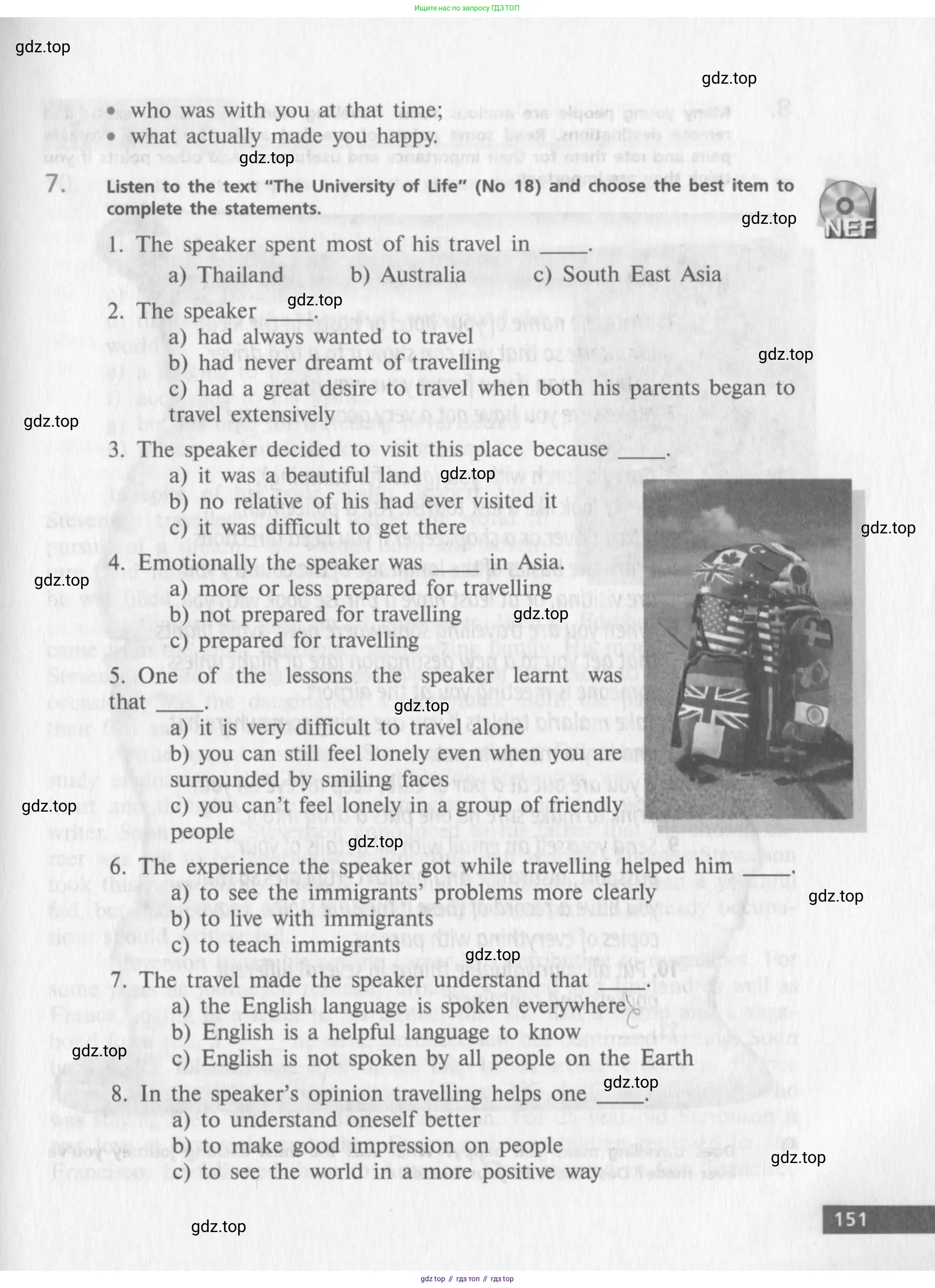 Английский язык (english), 10 класс Учебник (Student's book), авторы: Афанасьева Ольга Васильевна (Afanasyeva Olga), Михеева Ирина Владимировна (Mikheeva Irina), издательство Просвещение, Москва, 2014, белого цвета, страница 153