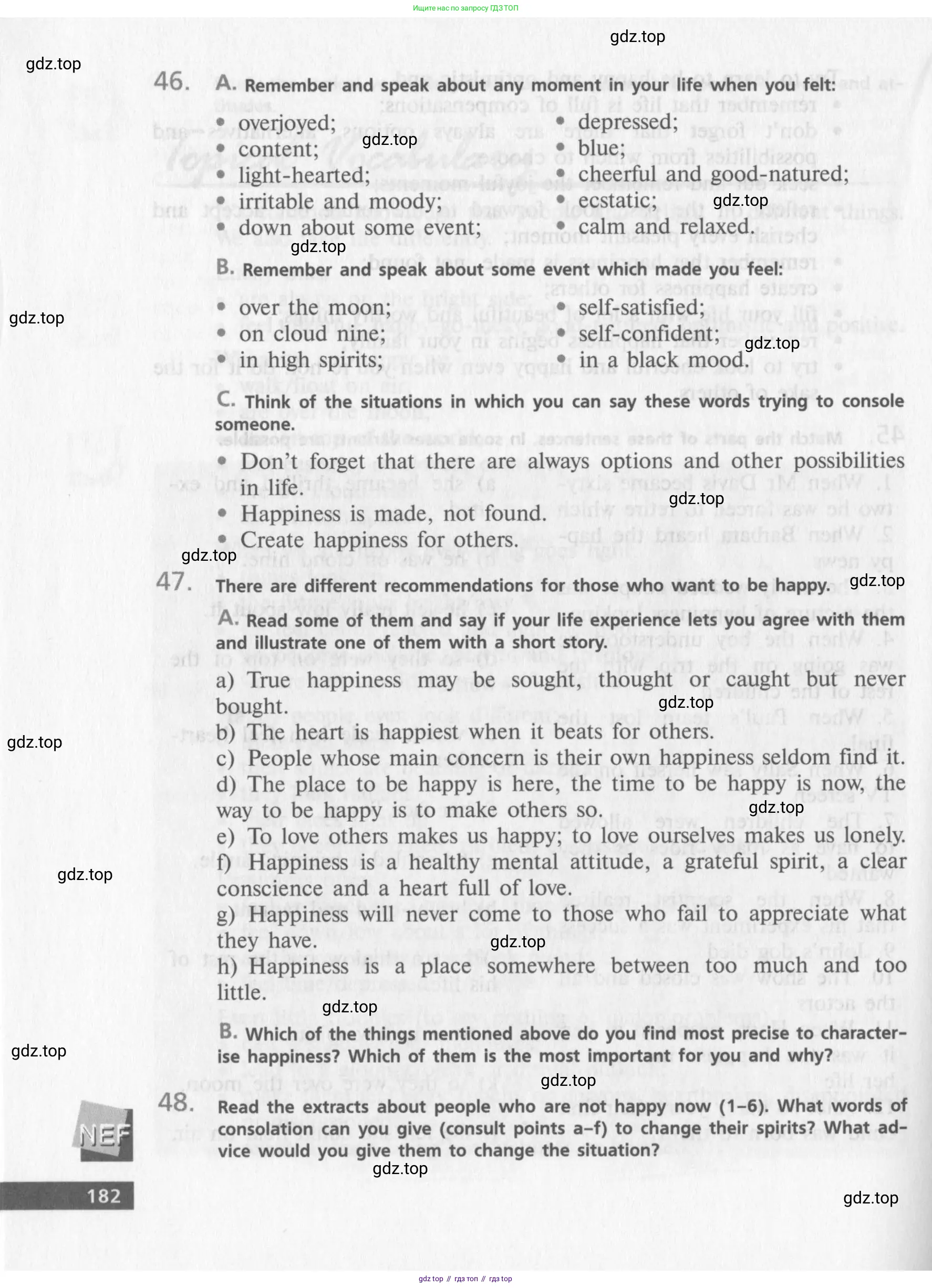Английский язык (english), 10 класс Учебник (Student's book), авторы: Афанасьева Ольга Васильевна (Afanasyeva Olga), Михеева Ирина Владимировна (Mikheeva Irina), издательство Просвещение, Москва, 2014, белого цвета, страница 184