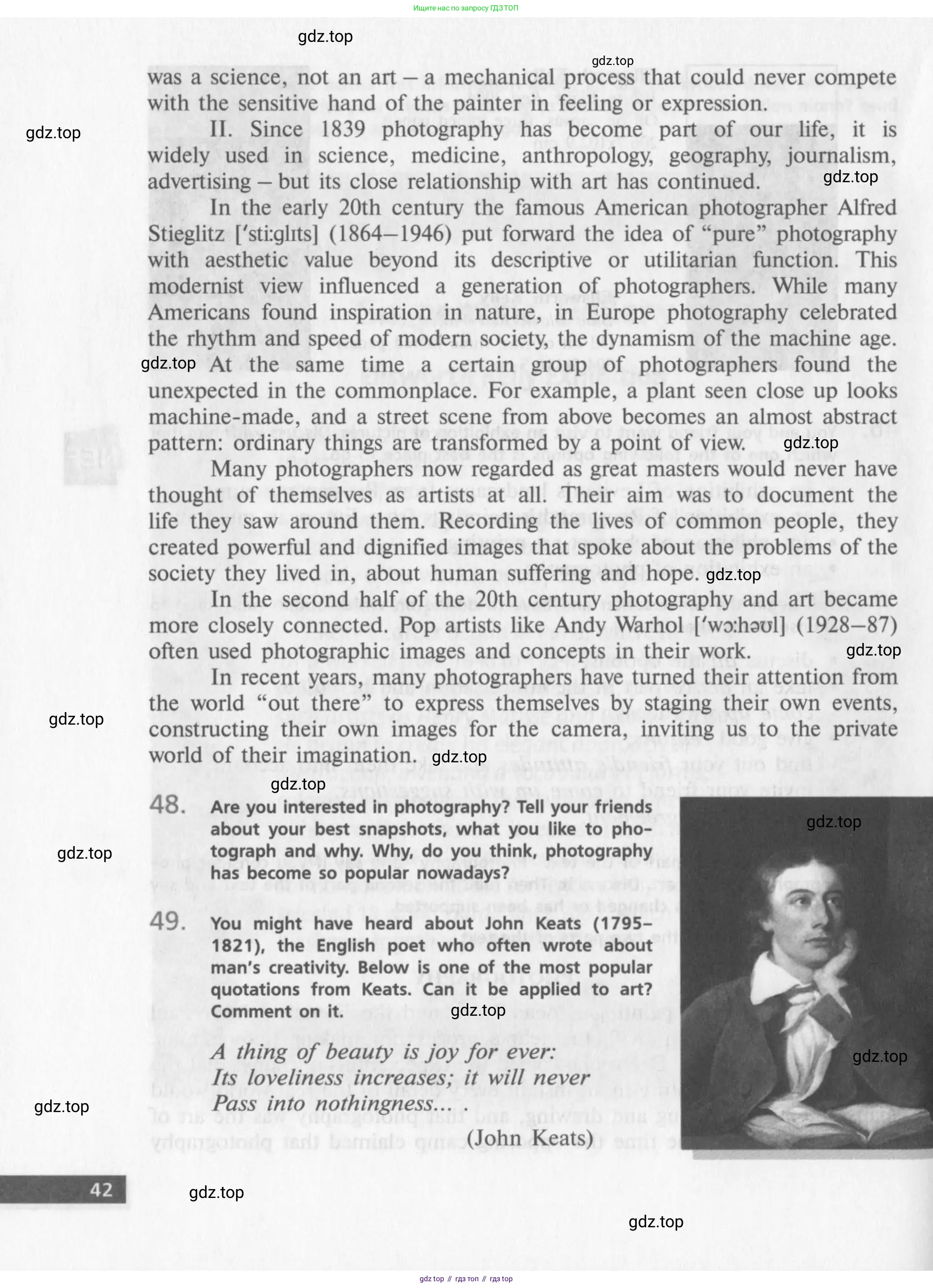Английский язык (english), 10 класс Учебник (Student's book), авторы: Афанасьева Ольга Васильевна (Afanasyeva Olga), Михеева Ирина Владимировна (Mikheeva Irina), издательство Просвещение, Москва, 2014, белого цвета, страница 44