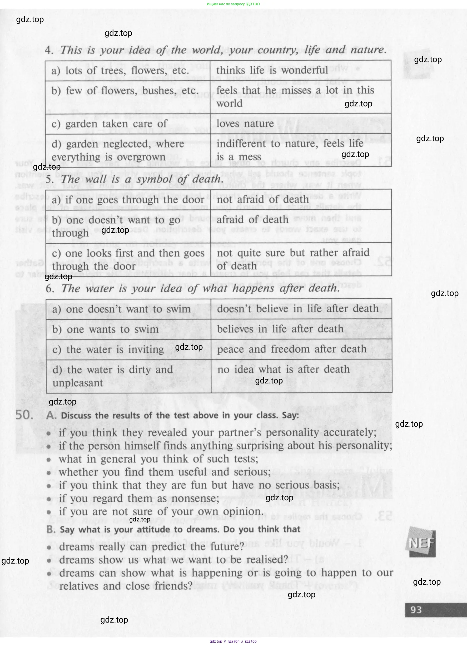Английский язык (english), 10 класс Учебник (Student's book), авторы: Афанасьева Ольга Васильевна (Afanasyeva Olga), Михеева Ирина Владимировна (Mikheeva Irina), издательство Просвещение, Москва, 2014, белого цвета, страница 95