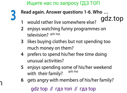 Английский язык (english), 10 класс Учебник (Student's book), авторы: Афанасьева Ольга Васильевна (Afanasyeva Olga), Дули Дженни (Dooley Jenny), Михеева Ирина Владимировна (Mikheeva Irina), Оби Боб (Obee Bob), Эванс Вирджиния (Evans Virginia), издательство Просвещение, Москва, 2019, красного цвета, страница 10, номер 3, Условие