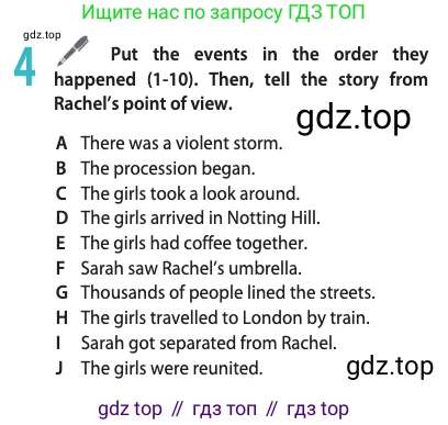 Английский язык (english), 10 класс Учебник (Student's book), авторы: Афанасьева Ольга Васильевна (Afanasyeva Olga), Дули Дженни (Dooley Jenny), Михеева Ирина Владимировна (Mikheeva Irina), Оби Боб (Obee Bob), Эванс Вирджиния (Evans Virginia), издательство Просвещение, Москва, 2019, красного цвета, страница 91, номер 4, Условие