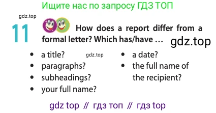 Английский язык (english), 10 класс Учебник (Student's book), авторы: Афанасьева Ольга Васильевна (Afanasyeva Olga), Дули Дженни (Dooley Jenny), Михеева Ирина Владимировна (Mikheeva Irina), Оби Боб (Obee Bob), Эванс Вирджиния (Evans Virginia), издательство Просвещение, Москва, 2019, красного цвета, страница 114, номер 11, Условие