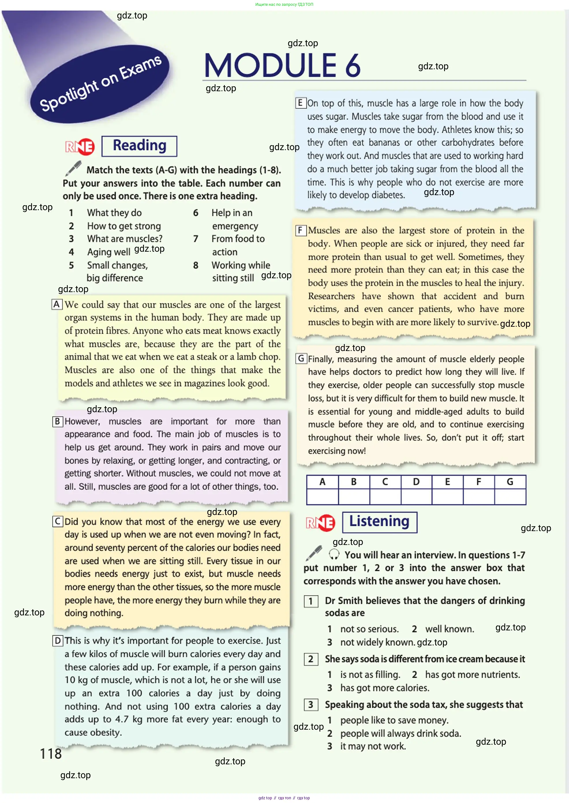 Английский язык (english), 10 класс Учебник (Student's book), авторы: Афанасьева Ольга Васильевна (Afanasyeva Olga), Дули Дженни (Dooley Jenny), Михеева Ирина Владимировна (Mikheeva Irina), Оби Боб (Obee Bob), Эванс Вирджиния (Evans Virginia), издательство Просвещение, Москва, 2019, красного цвета, страница 118