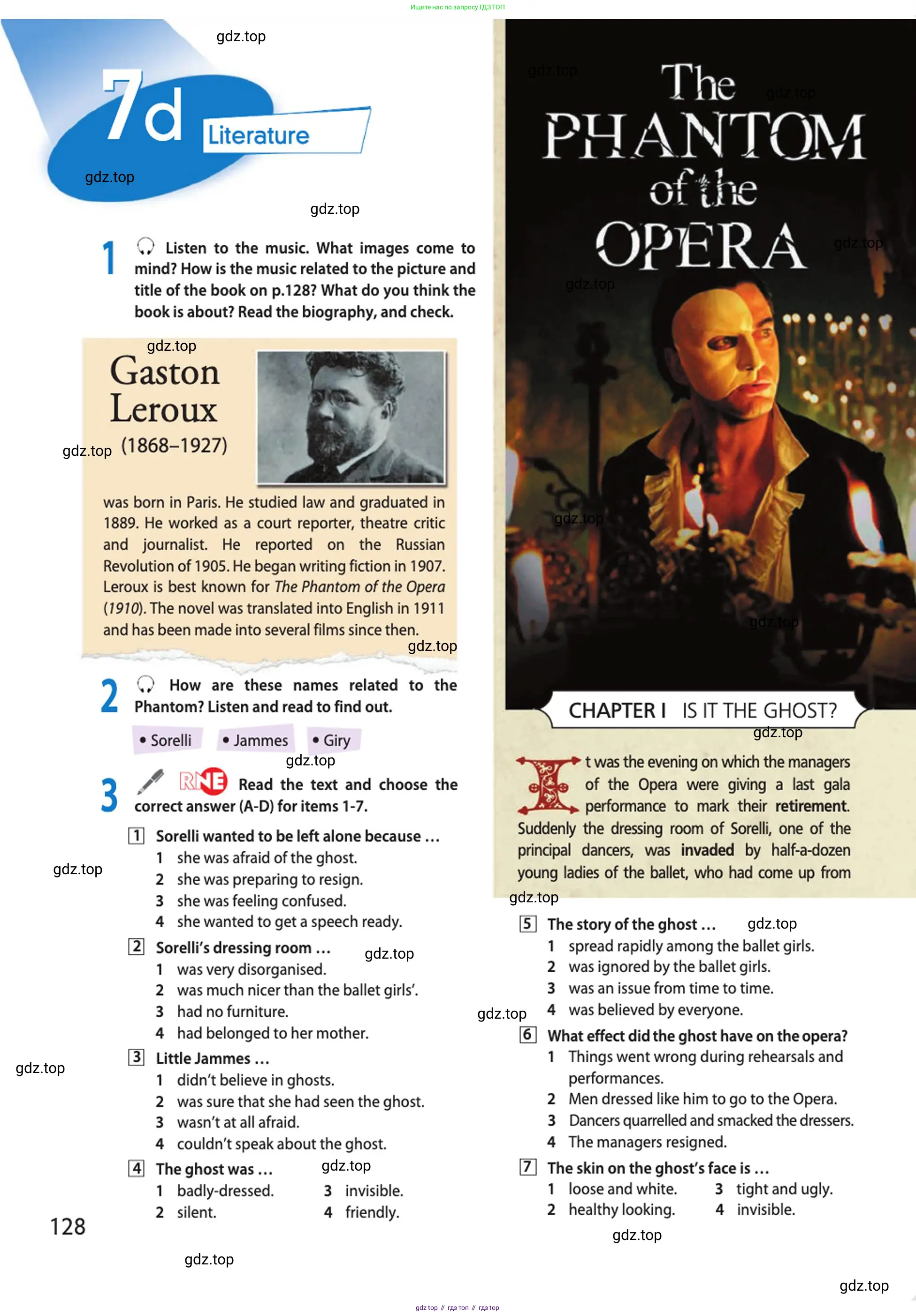 Английский язык (english), 10 класс Учебник (Student's book), авторы: Афанасьева Ольга Васильевна (Afanasyeva Olga), Дули Дженни (Dooley Jenny), Михеева Ирина Владимировна (Mikheeva Irina), Оби Боб (Obee Bob), Эванс Вирджиния (Evans Virginia), издательство Просвещение, Москва, 2019, красного цвета, страница 128