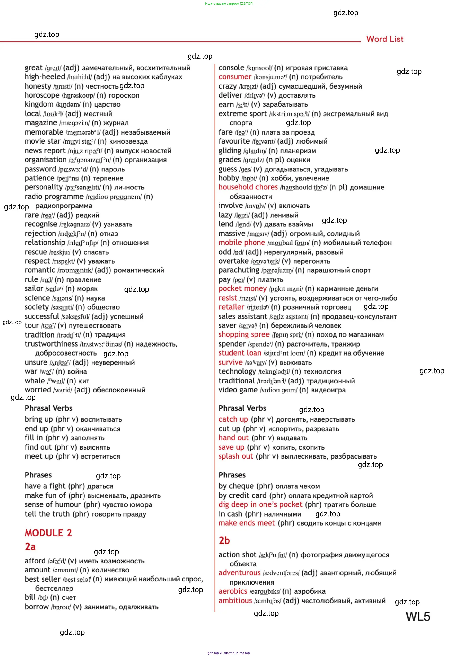 Английский язык (english), 10 класс Учебник (Student's book), авторы: Афанасьева Ольга Васильевна (Afanasyeva Olga), Дули Дженни (Dooley Jenny), Михеева Ирина Владимировна (Mikheeva Irina), Оби Боб (Obee Bob), Эванс Вирджиния (Evans Virginia), издательство Просвещение, Москва, 2019, красного цвета, страница 221