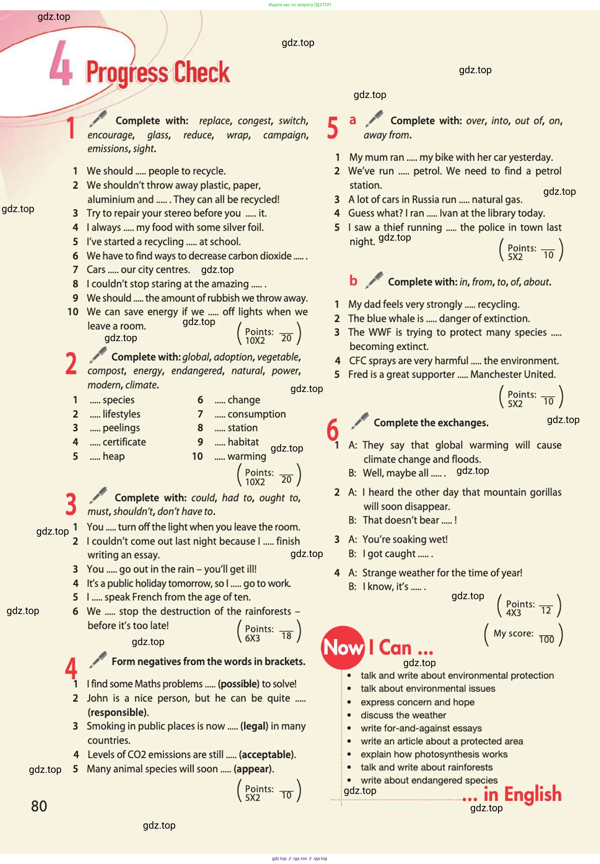 Английский язык (english), 10 класс Учебник (Student's book), авторы: Афанасьева Ольга Васильевна (Afanasyeva Olga), Дули Дженни (Dooley Jenny), Михеева Ирина Владимировна (Mikheeva Irina), Оби Боб (Obee Bob), Эванс Вирджиния (Evans Virginia), издательство Просвещение, Москва, 2019, красного цвета, страница 80