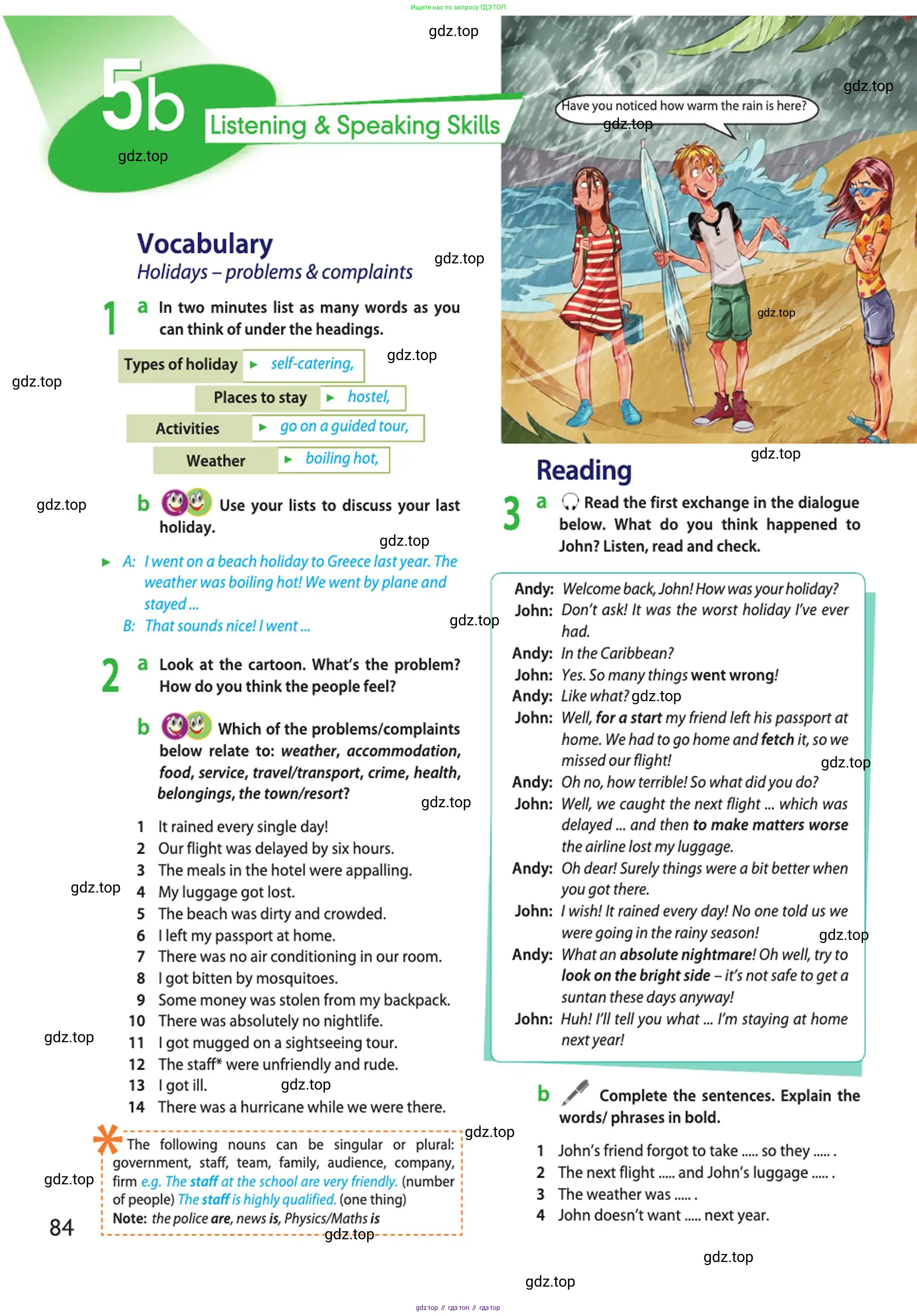 Английский язык (english), 10 класс Учебник (Student's book), авторы: Афанасьева Ольга Васильевна (Afanasyeva Olga), Дули Дженни (Dooley Jenny), Михеева Ирина Владимировна (Mikheeva Irina), Оби Боб (Obee Bob), Эванс Вирджиния (Evans Virginia), издательство Просвещение, Москва, 2019, красного цвета, страница 84