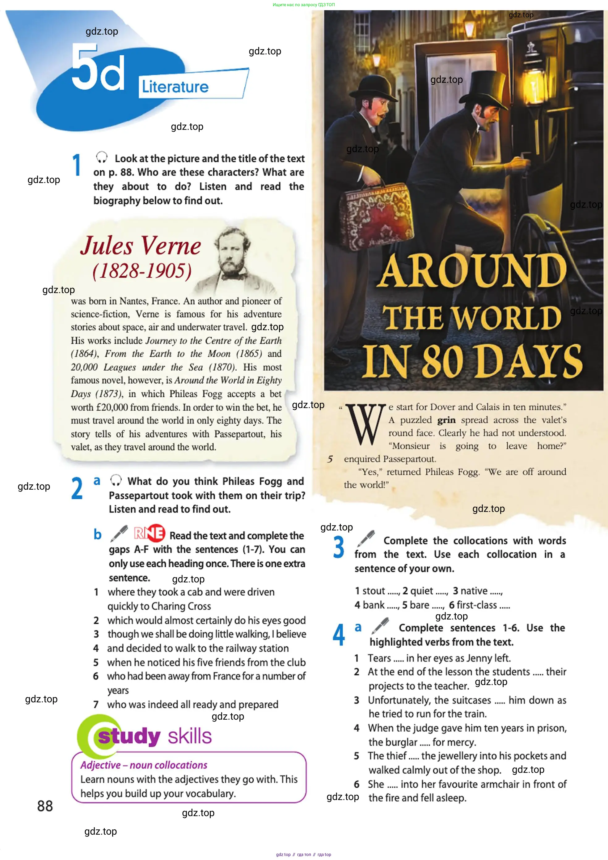 Английский язык (english), 10 класс Учебник (Student's book), авторы: Афанасьева Ольга Васильевна (Afanasyeva Olga), Дули Дженни (Dooley Jenny), Михеева Ирина Владимировна (Mikheeva Irina), Оби Боб (Obee Bob), Эванс Вирджиния (Evans Virginia), издательство Просвещение, Москва, 2019, красного цвета, страница 88