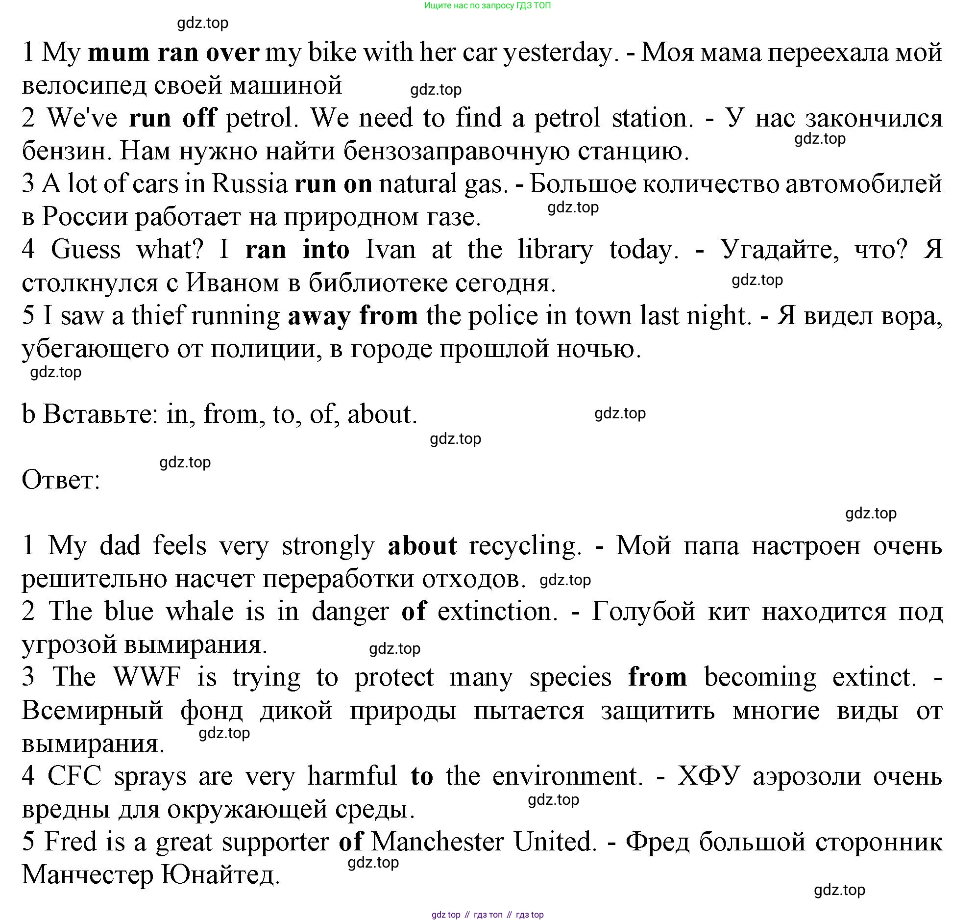 ГДЗ Английский язык (english), 10 класс Учебник (Student's book), авторы: Афанасьева Ольга Васильевна (Afanasyeva Olga), Дули Дженни (Dooley Jenny), Михеева Ирина Владимировна (Mikheeva Irina), Оби Боб (Obee Bob), Эванс Вирджиния (Evans Virginia), издательство Просвещение, Москва, 2019, красного цвета, страница 80, номер 5, Решение 1 (продолжение 2)