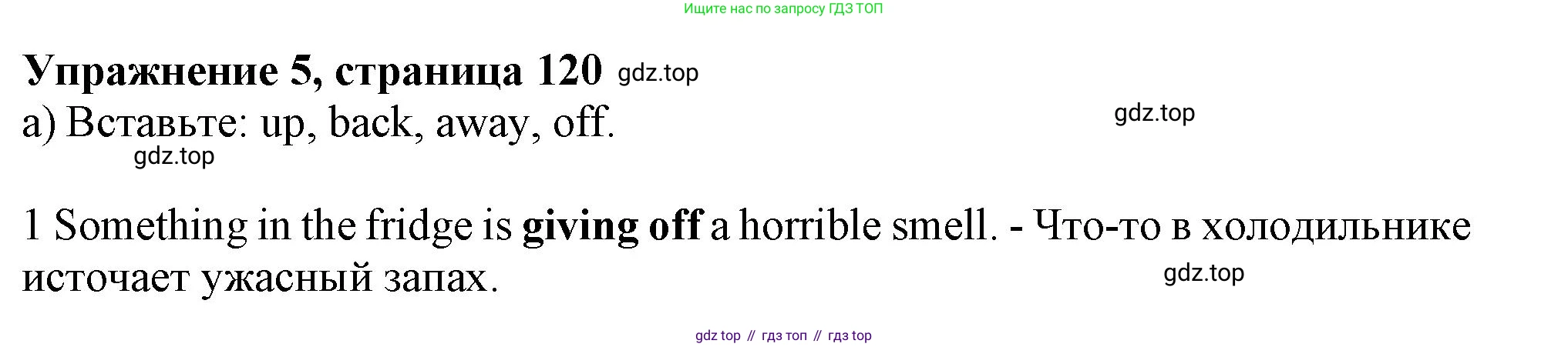 Английский язык (english), 10 класс Учебник (Student's book), авторы: Афанасьева Ольга Васильевна (Afanasyeva Olga), Дули Дженни (Dooley Jenny), Михеева Ирина Владимировна (Mikheeva Irina), Оби Боб (Obee Bob), Эванс Вирджиния (Evans Virginia), издательство Просвещение, Москва, 2019, красного цвета, страница 120, номер 5, Решение 1