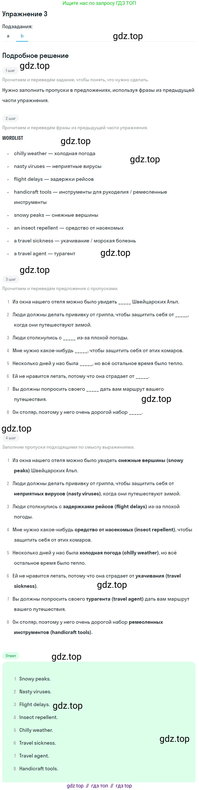 Английский язык (english), 10 класс Учебник (Student's book), авторы: Афанасьева Ольга Васильевна (Afanasyeva Olga), Дули Дженни (Dooley Jenny), Михеева Ирина Владимировна (Mikheeva Irina), Оби Боб (Obee Bob), Эванс Вирджиния (Evans Virginia), издательство Просвещение, Москва, 2019, красного цвета, страница 162, номер 3, Решение 2 (продолжение 2)