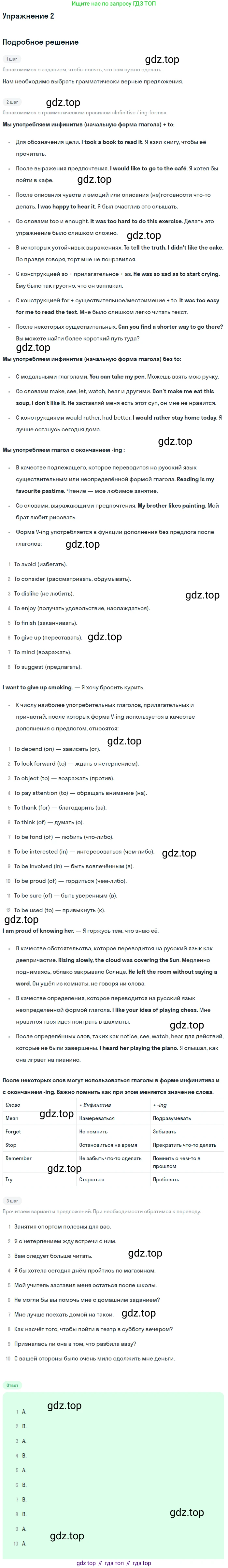 Английский язык (english), 10 класс Учебник (Student's book), авторы: Афанасьева Ольга Васильевна (Afanasyeva Olga), Дули Дженни (Dooley Jenny), Михеева Ирина Владимировна (Mikheeva Irina), Оби Боб (Obee Bob), Эванс Вирджиния (Evans Virginia), издательство Просвещение, Москва, 2019, красного цвета, страница 168, номер 2, Решение 2