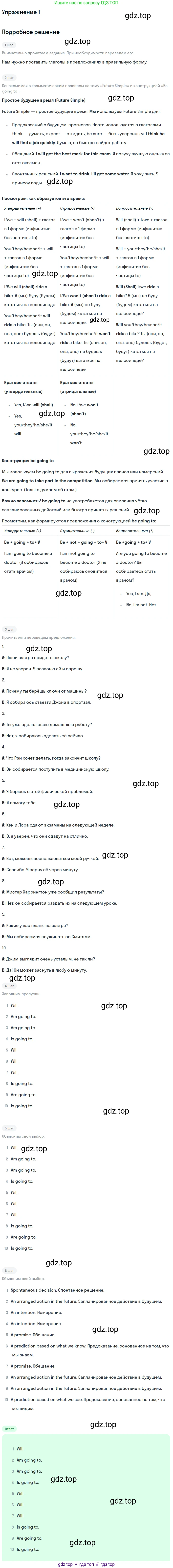 Английский язык (english), 10 класс Учебник (Student's book), авторы: Афанасьева Ольга Васильевна (Afanasyeva Olga), Дули Дженни (Dooley Jenny), Михеева Ирина Владимировна (Mikheeva Irina), Оби Боб (Obee Bob), Эванс Вирджиния (Evans Virginia), издательство Просвещение, Москва, 2019, красного цвета, страница 170, номер 1, Решение 2