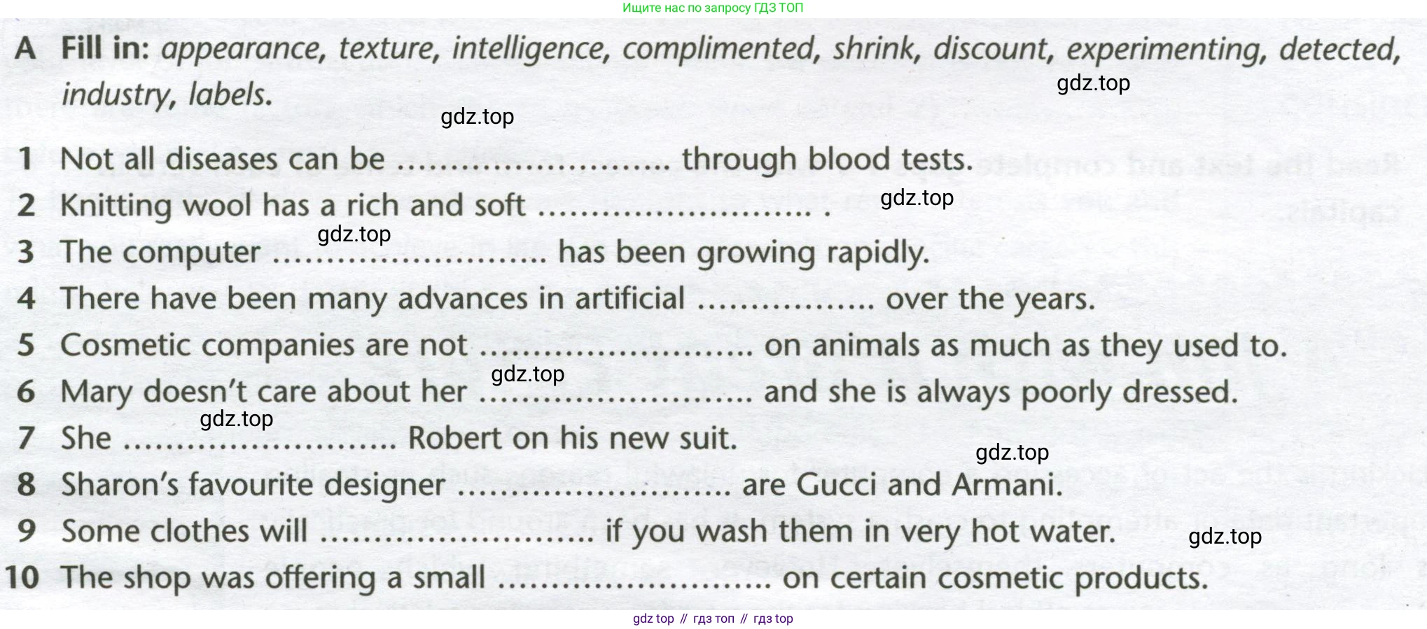 ГДЗ Английский язык (english), 10 класс контрольные задания (test booklet), авторы: Баранова Ксения Михайловна (Baranova Ksenia), Дули Дженни (Dooley Jenny), Копылова Виктория Викторовна (Kopylova Victoria), Мильруд Радислав Петрович (Millrood Radislav), Эванс Вирджиния (Evans Virginia), издательство Просвещение, Москва, 2019, серого цвета, страница 31, номер A, Условие