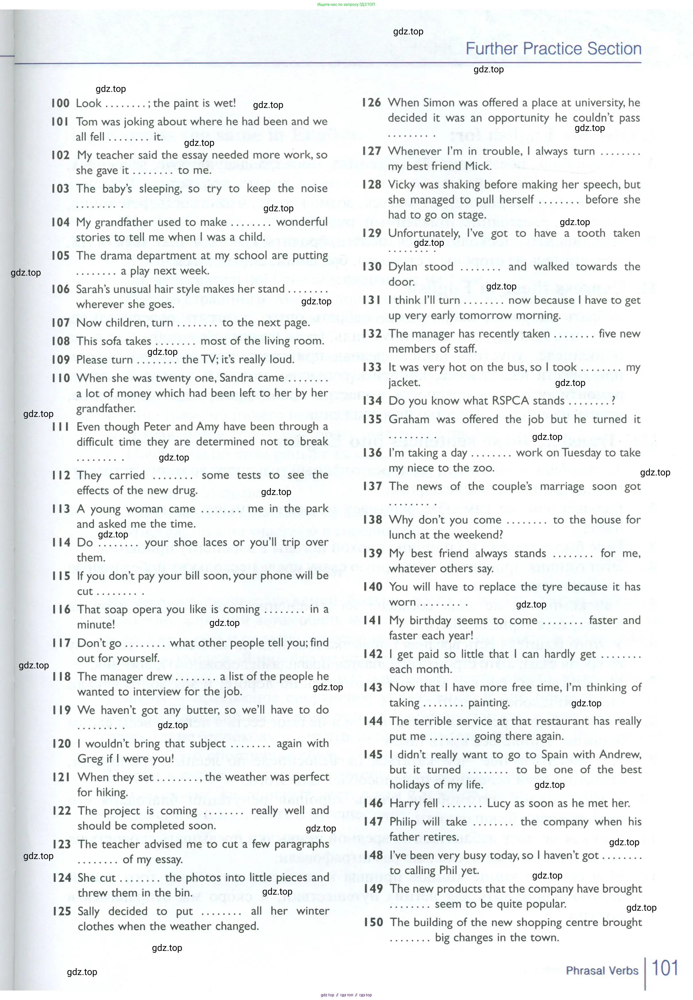 Английский язык (english), 10 класс Рабочая тетрадь (workbook), авторы: Баранова Ксения Михайловна (Baranova Ksenia), Дули Дженни (Dooley Jenny), Копылова Виктория Викторовна (Kopylova Victoria), Мильруд Радислав Петрович (Millrood Radislav), Эванс Вирджиния (Evans Virginia), издательство Просвещение, Москва, 2019, белого цвета, страница 101
