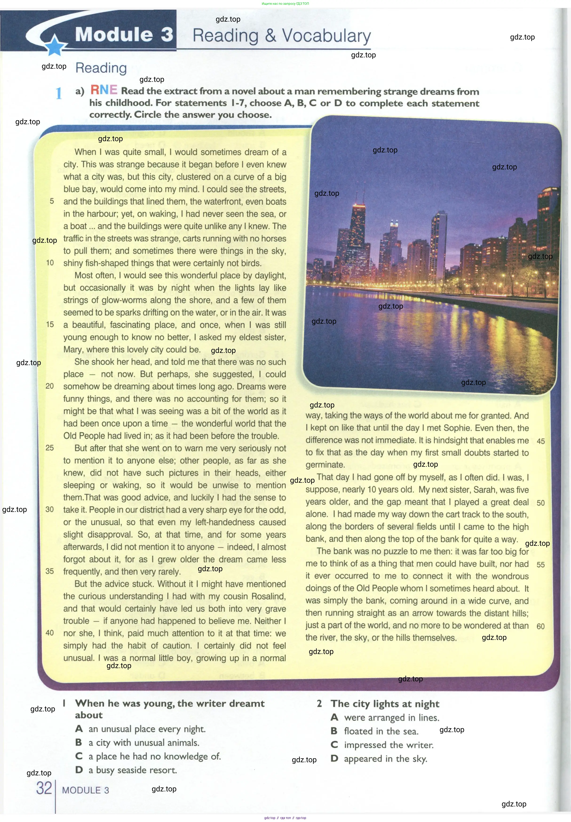 Английский язык (english), 10 класс Рабочая тетрадь (workbook), авторы: Баранова Ксения Михайловна (Baranova Ksenia), Дули Дженни (Dooley Jenny), Копылова Виктория Викторовна (Kopylova Victoria), Мильруд Радислав Петрович (Millrood Radislav), Эванс Вирджиния (Evans Virginia), издательство Просвещение, Москва, 2019, белого цвета, страница 32