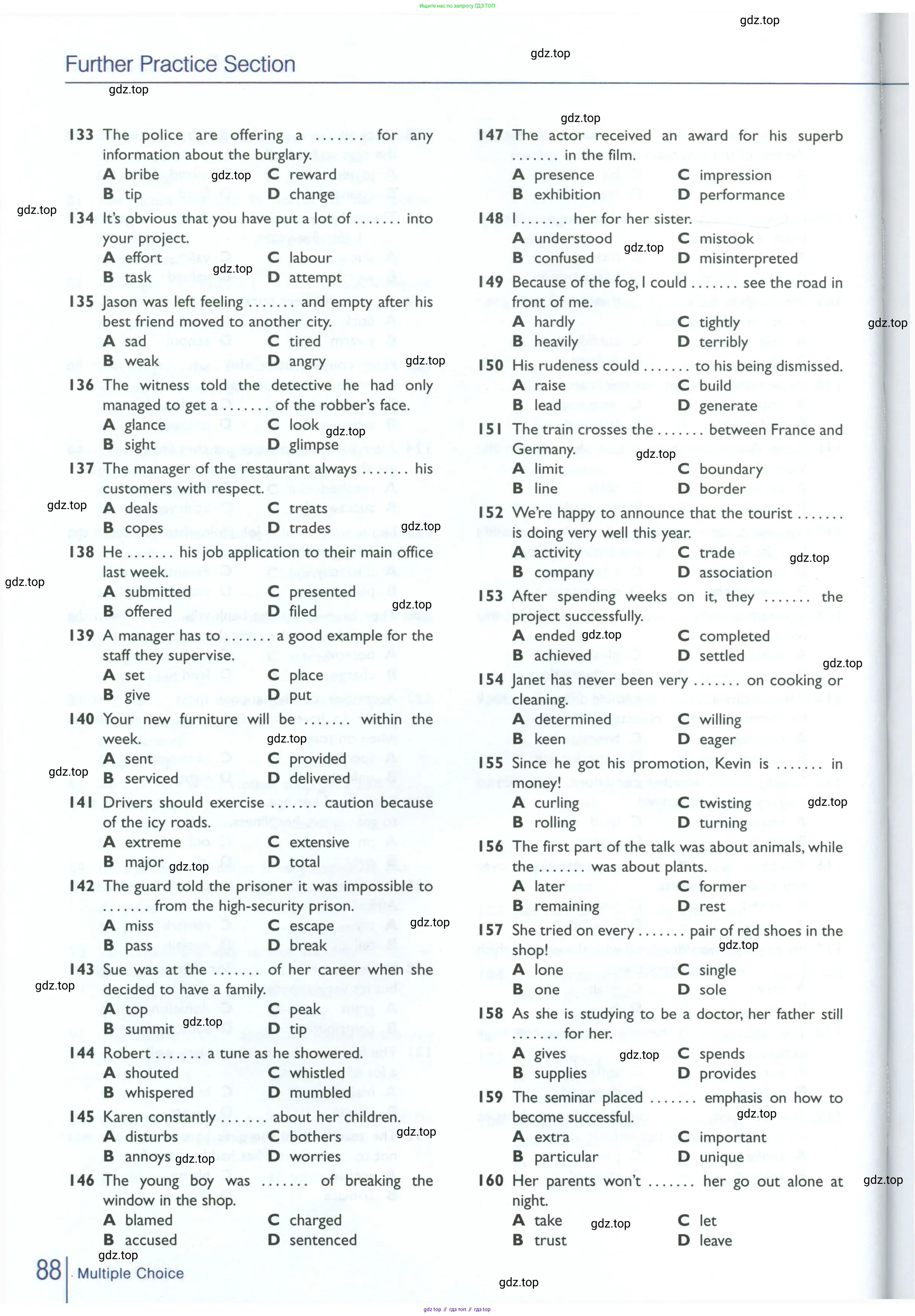 Английский язык (english), 10 класс Рабочая тетрадь (workbook), авторы: Баранова Ксения Михайловна (Baranova Ksenia), Дули Дженни (Dooley Jenny), Копылова Виктория Викторовна (Kopylova Victoria), Мильруд Радислав Петрович (Millrood Radislav), Эванс Вирджиния (Evans Virginia), издательство Просвещение, Москва, 2019, белого цвета, страница 88