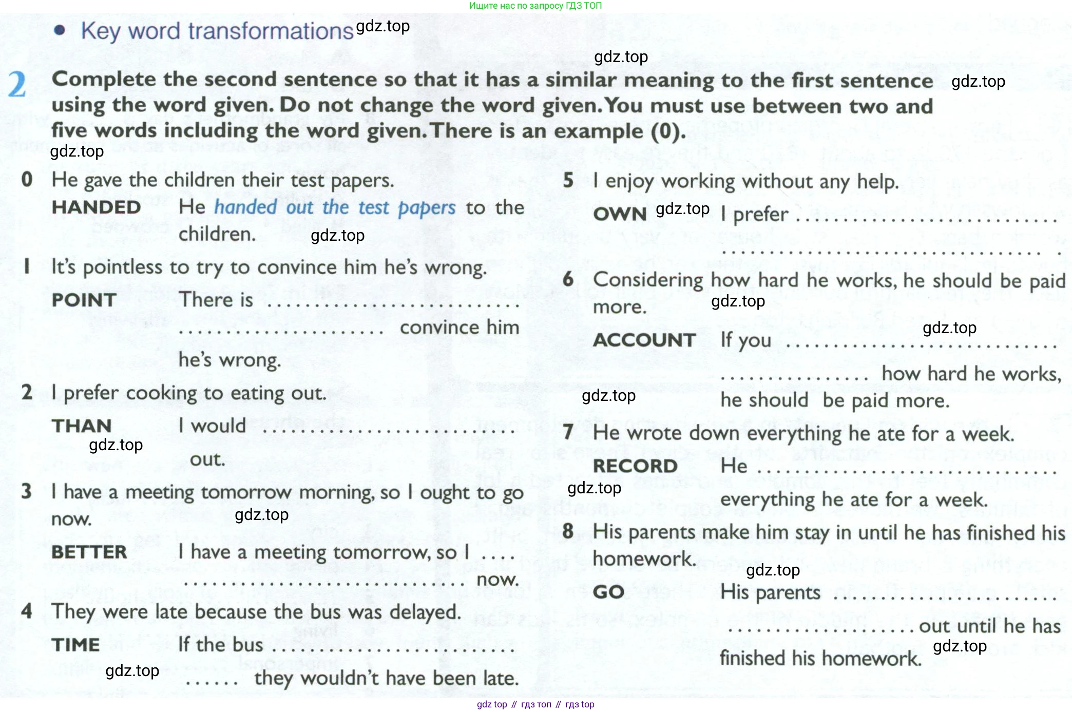 Английский язык (english), 10 класс Рабочая тетрадь (workbook), авторы: Баранова Ксения Михайловна (Baranova Ksenia), Дули Дженни (Dooley Jenny), Копылова Виктория Викторовна (Kopylova Victoria), Мильруд Радислав Петрович (Millrood Radislav), Эванс Вирджиния (Evans Virginia), издательство Просвещение, Москва, 2019, белого цвета, страница 68, номер 2, Условие