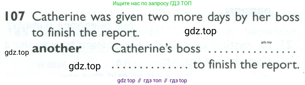 ГДЗ Английский язык (english), 10 класс Рабочая тетрадь (workbook), авторы: Баранова Ксения Михайловна (Baranova Ksenia), Дули Дженни (Dooley Jenny), Копылова Виктория Викторовна (Kopylova Victoria), Мильруд Радислав Петрович (Millrood Radislav), Эванс Вирджиния (Evans Virginia), издательство Просвещение, Москва, 2019, белого цвета, страница 77, номер 107, Условие