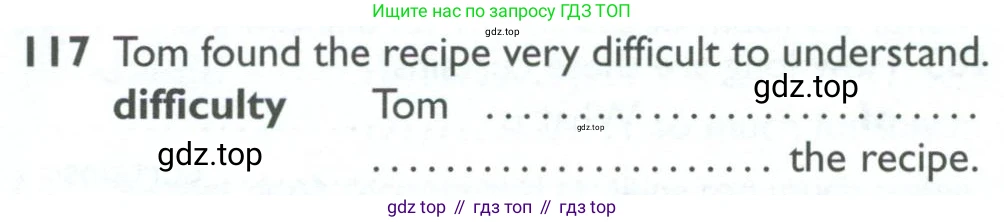 ГДЗ Английский язык (english), 10 класс Рабочая тетрадь (workbook), авторы: Баранова Ксения Михайловна (Baranova Ksenia), Дули Дженни (Dooley Jenny), Копылова Виктория Викторовна (Kopylova Victoria), Мильруд Радислав Петрович (Millrood Radislav), Эванс Вирджиния (Evans Virginia), издательство Просвещение, Москва, 2019, белого цвета, страница 78, номер 117, Условие