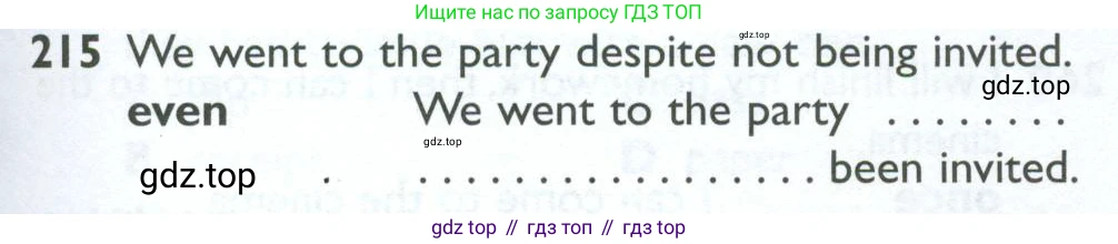 ГДЗ Английский язык (english), 10 класс Рабочая тетрадь (workbook), авторы: Баранова Ксения Михайловна (Baranova Ksenia), Дули Дженни (Dooley Jenny), Копылова Виктория Викторовна (Kopylova Victoria), Мильруд Радислав Петрович (Millrood Radislav), Эванс Вирджиния (Evans Virginia), издательство Просвещение, Москва, 2019, белого цвета, страница 81, номер 215, Условие
