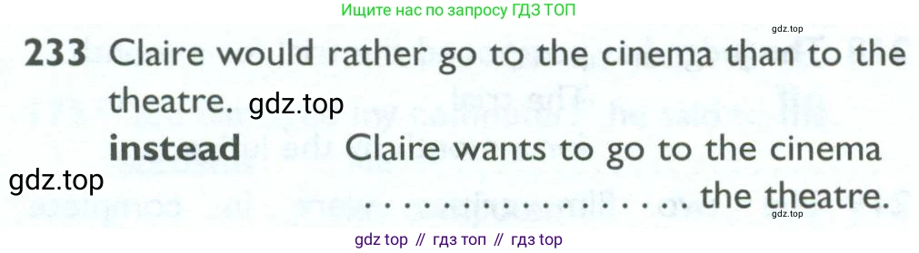 ГДЗ Английский язык (english), 10 класс Рабочая тетрадь (workbook), авторы: Баранова Ксения Михайловна (Baranova Ksenia), Дули Дженни (Dooley Jenny), Копылова Виктория Викторовна (Kopylova Victoria), Мильруд Радислав Петрович (Millrood Radislav), Эванс Вирджиния (Evans Virginia), издательство Просвещение, Москва, 2019, белого цвета, страница 82, номер 233, Условие