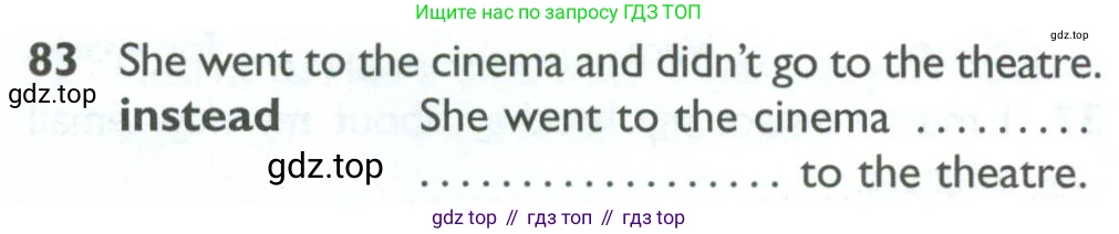 ГДЗ Английский язык (english), 10 класс Рабочая тетрадь (workbook), авторы: Баранова Ксения Михайловна (Baranova Ksenia), Дули Дженни (Dooley Jenny), Копылова Виктория Викторовна (Kopylova Victoria), Мильруд Радислав Петрович (Millrood Radislav), Эванс Вирджиния (Evans Virginia), издательство Просвещение, Москва, 2019, белого цвета, страница 76, номер 83, Условие