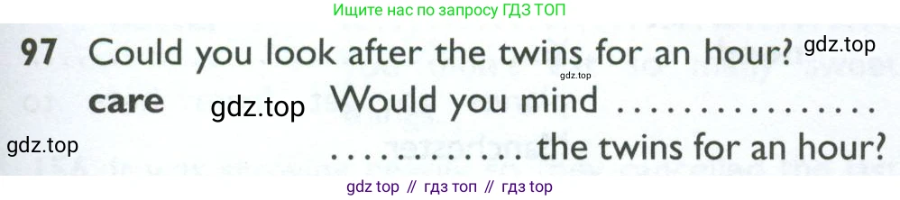 ГДЗ Английский язык (english), 10 класс Рабочая тетрадь (workbook), авторы: Баранова Ксения Михайловна (Baranova Ksenia), Дули Дженни (Dooley Jenny), Копылова Виктория Викторовна (Kopylova Victoria), Мильруд Радислав Петрович (Millrood Radislav), Эванс Вирджиния (Evans Virginia), издательство Просвещение, Москва, 2019, белого цвета, страница 77, номер 97, Условие