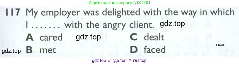 ГДЗ Английский язык (english), 10 класс Рабочая тетрадь (workbook), авторы: Баранова Ксения Михайловна (Baranova Ksenia), Дули Дженни (Dooley Jenny), Копылова Виктория Викторовна (Kopylova Victoria), Мильруд Радислав Петрович (Millrood Radislav), Эванс Вирджиния (Evans Virginia), издательство Просвещение, Москва, 2019, белого цвета, страница 87, номер 117, Условие