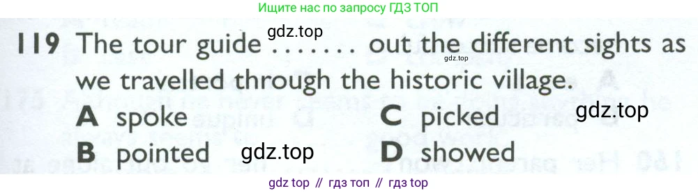 ГДЗ Английский язык (english), 10 класс Рабочая тетрадь (workbook), авторы: Баранова Ксения Михайловна (Baranova Ksenia), Дули Дженни (Dooley Jenny), Копылова Виктория Викторовна (Kopylova Victoria), Мильруд Радислав Петрович (Millrood Radislav), Эванс Вирджиния (Evans Virginia), издательство Просвещение, Москва, 2019, белого цвета, страница 87, номер 119, Условие