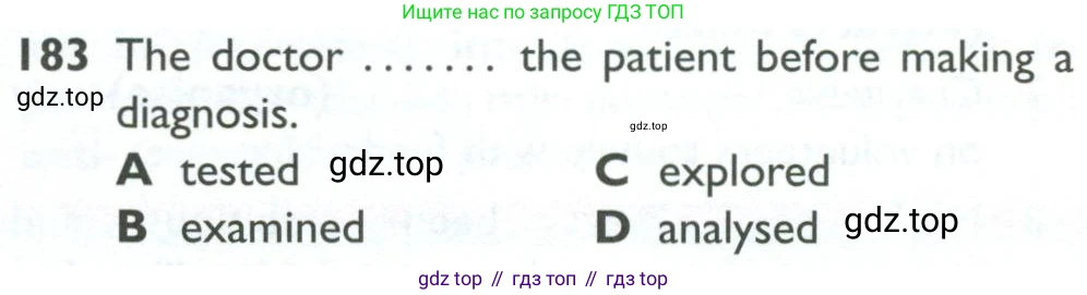 ГДЗ Английский язык (english), 10 класс Рабочая тетрадь (workbook), авторы: Баранова Ксения Михайловна (Baranova Ksenia), Дули Дженни (Dooley Jenny), Копылова Виктория Викторовна (Kopylova Victoria), Мильруд Радислав Петрович (Millrood Radislav), Эванс Вирджиния (Evans Virginia), издательство Просвещение, Москва, 2019, белого цвета, страница 89, номер 183, Условие