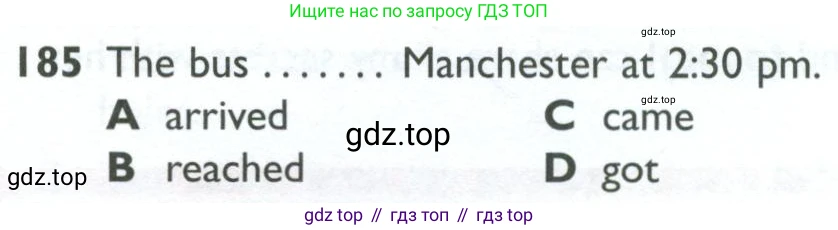 Английский язык (english), 10 класс Рабочая тетрадь (workbook), авторы: Баранова Ксения Михайловна (Baranova Ksenia), Дули Дженни (Dooley Jenny), Копылова Виктория Викторовна (Kopylova Victoria), Мильруд Радислав Петрович (Millrood Radislav), Эванс Вирджиния (Evans Virginia), издательство Просвещение, Москва, 2019, белого цвета, страница 89, номер 185, Условие