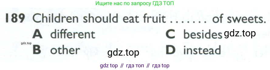 ГДЗ Английский язык (english), 10 класс Рабочая тетрадь (workbook), авторы: Баранова Ксения Михайловна (Baranova Ksenia), Дули Дженни (Dooley Jenny), Копылова Виктория Викторовна (Kopylova Victoria), Мильруд Радислав Петрович (Millrood Radislav), Эванс Вирджиния (Evans Virginia), издательство Просвещение, Москва, 2019, белого цвета, страница 89, номер 189, Условие