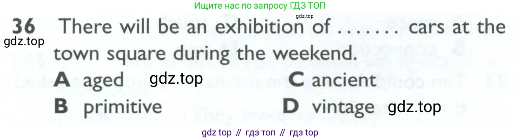Английский язык (english), 10 класс Рабочая тетрадь (workbook), авторы: Баранова Ксения Михайловна (Baranova Ksenia), Дули Дженни (Dooley Jenny), Копылова Виктория Викторовна (Kopylova Victoria), Мильруд Радислав Петрович (Millrood Radislav), Эванс Вирджиния (Evans Virginia), издательство Просвещение, Москва, 2019, белого цвета, страница 84, номер 36, Условие