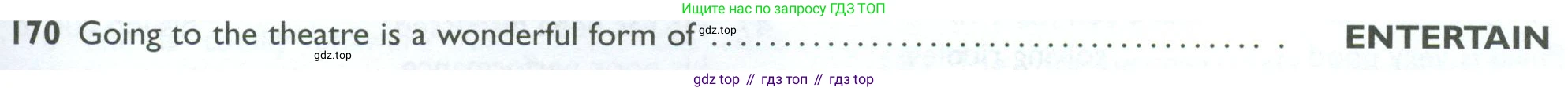 Английский язык (english), 10 класс Рабочая тетрадь (workbook), авторы: Баранова Ксения Михайловна (Baranova Ksenia), Дули Дженни (Dooley Jenny), Копылова Виктория Викторовна (Kopylova Victoria), Мильруд Радислав Петрович (Millrood Radislav), Эванс Вирджиния (Evans Virginia), издательство Просвещение, Москва, 2019, белого цвета, страница 95, номер 170, Условие