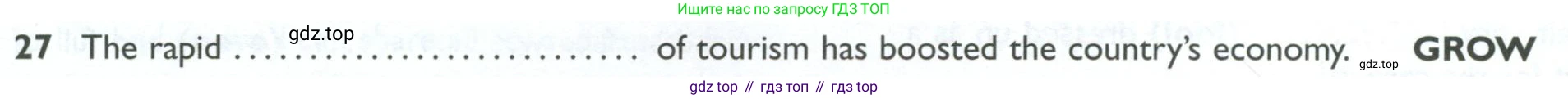 ГДЗ Английский язык (english), 10 класс Рабочая тетрадь (workbook), авторы: Баранова Ксения Михайловна (Baranova Ksenia), Дули Дженни (Dooley Jenny), Копылова Виктория Викторовна (Kopylova Victoria), Мильруд Радислав Петрович (Millrood Radislav), Эванс Вирджиния (Evans Virginia), издательство Просвещение, Москва, 2019, белого цвета, страница 92, номер 27, Условие