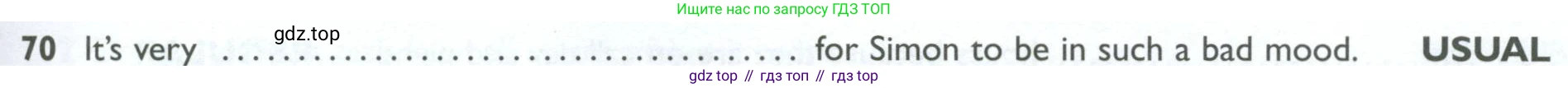 ГДЗ Английский язык (english), 10 класс Рабочая тетрадь (workbook), авторы: Баранова Ксения Михайловна (Baranova Ksenia), Дули Дженни (Dooley Jenny), Копылова Виктория Викторовна (Kopylova Victoria), Мильруд Радислав Петрович (Millrood Radislav), Эванс Вирджиния (Evans Virginia), издательство Просвещение, Москва, 2019, белого цвета, страница 93, номер 70, Условие