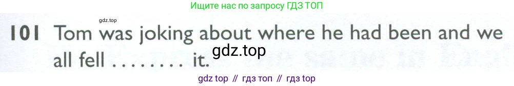 ГДЗ Английский язык (english), 10 класс Рабочая тетрадь (workbook), авторы: Баранова Ксения Михайловна (Baranova Ksenia), Дули Дженни (Dooley Jenny), Копылова Виктория Викторовна (Kopylova Victoria), Мильруд Радислав Петрович (Millrood Radislav), Эванс Вирджиния (Evans Virginia), издательство Просвещение, Москва, 2019, белого цвета, страница 101, номер 101, Условие